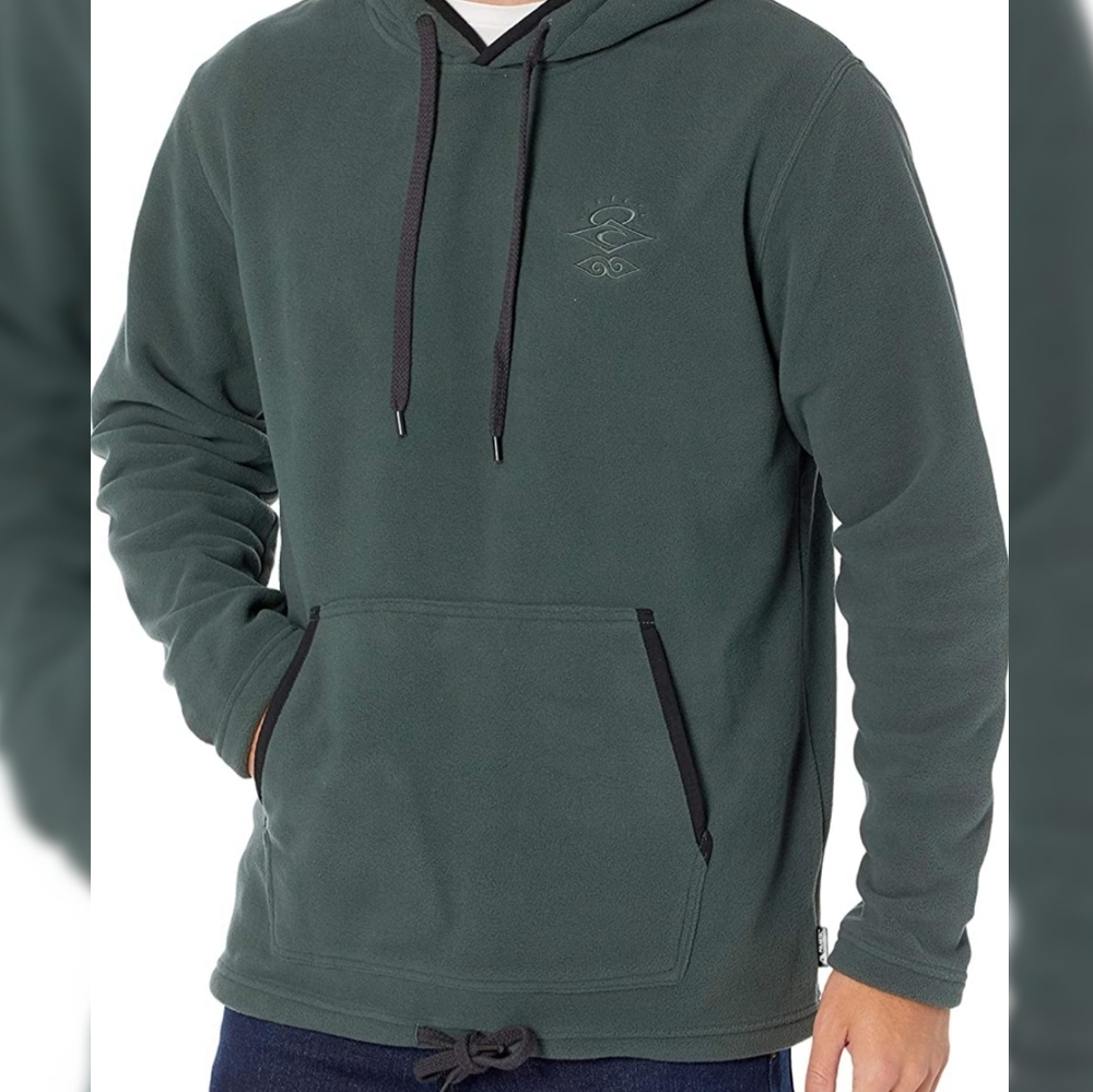Rip Curl Men's Hooded Sweatshirt - Large